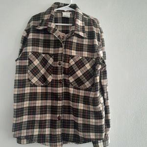 Boys plaid flannel top